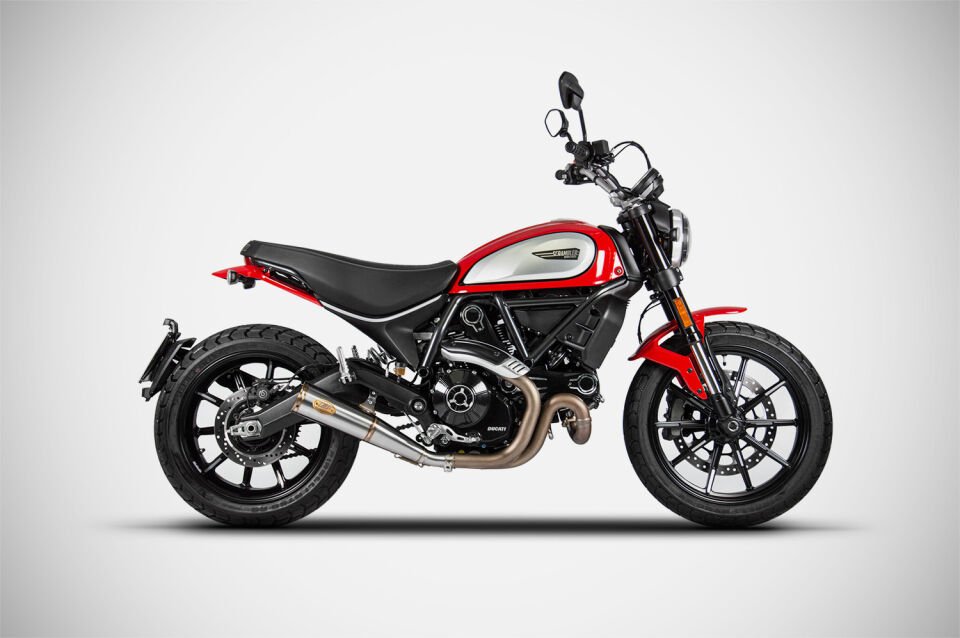 SCRAMBLER 800 EGZOZ | ZUMA'' SLIP-ON (21-22)