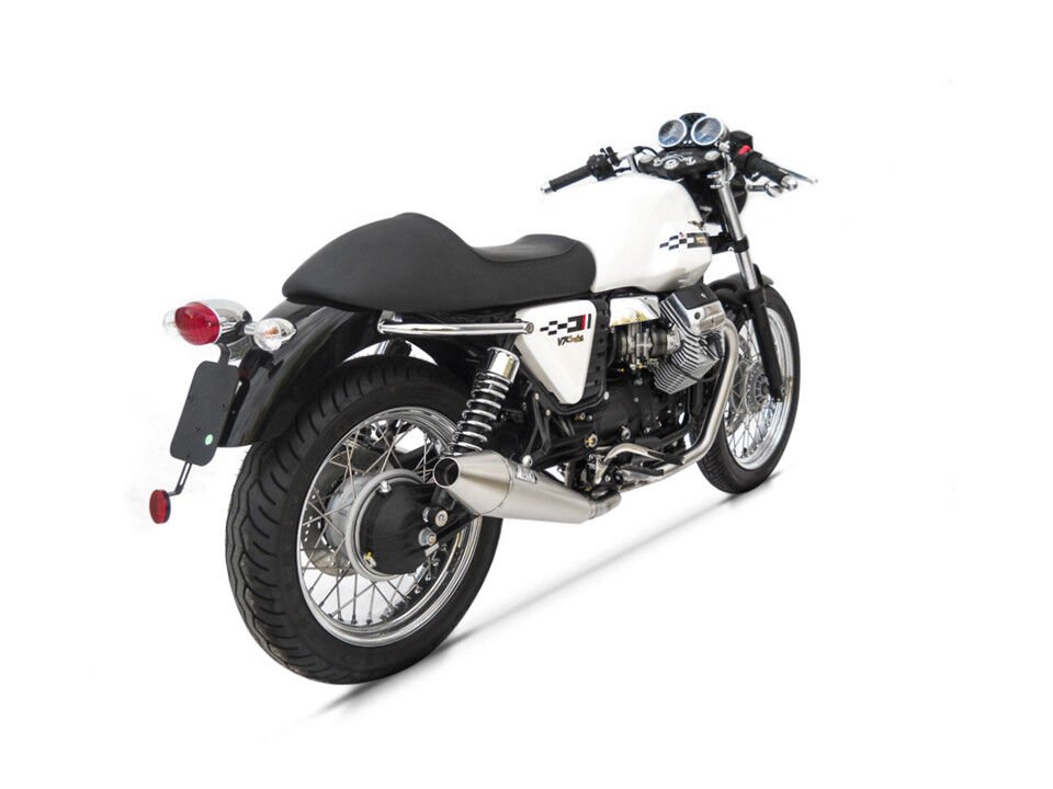 V7 CAFE' RACER | ''CONICAL'' SLIP-ONS EGZOZ (09-12)