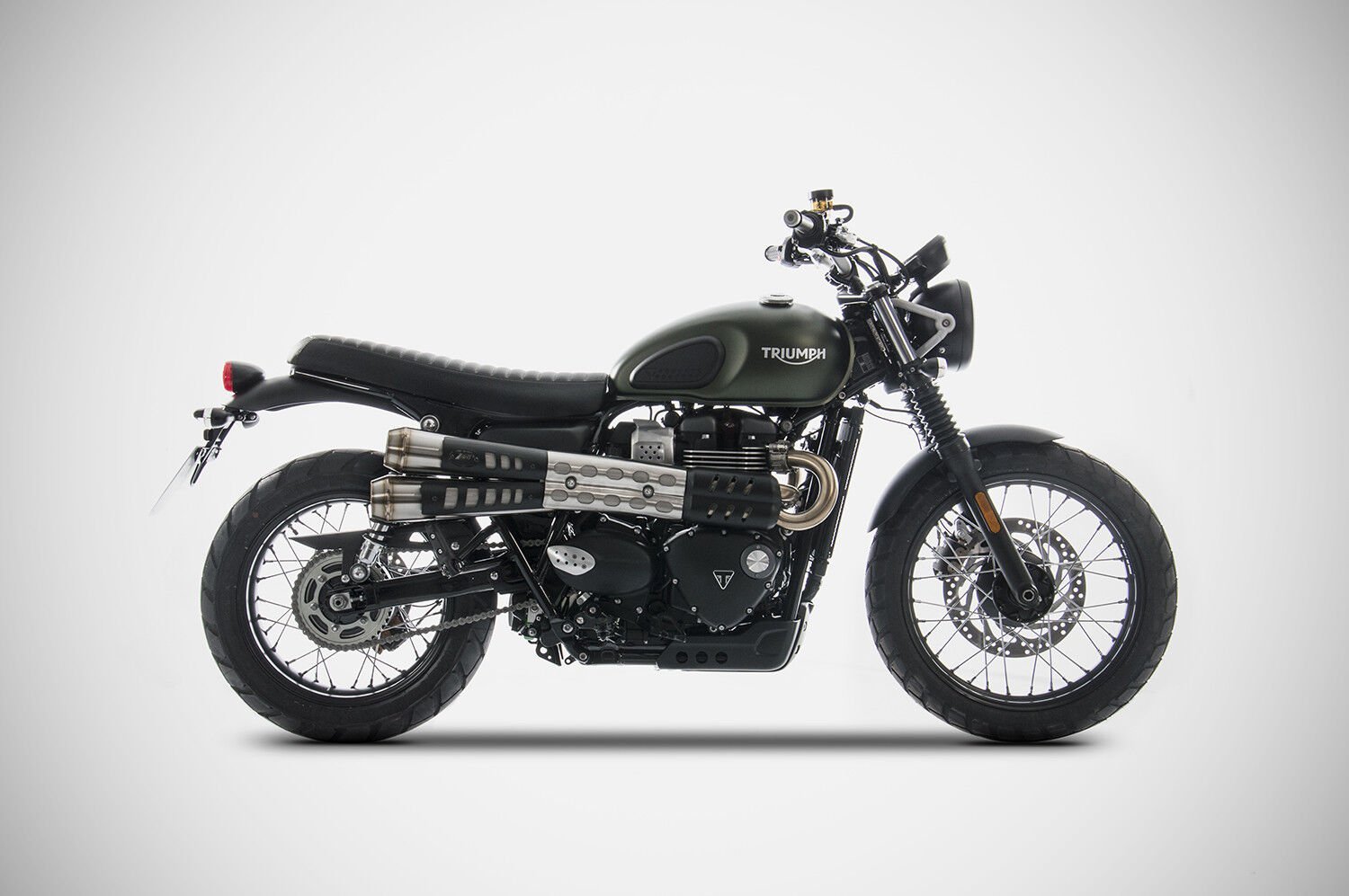 STREET SCRAMBLER 900 EGZOZ | ''CONICAL'' SLIP-ONS (17-20)