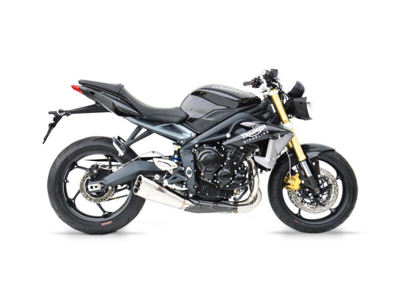 STREET TRIPLE 675 EGZOZ | ''SHORT'' SLIP-ON (13-16)