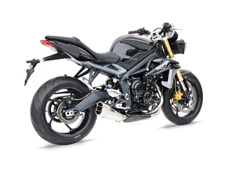 STREET TRIPLE 675 EGZOZ | ''SHORT'' SLIP-ON (13-16)